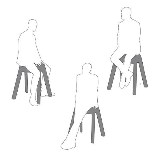 展示品【Wilkhahn】ウィルクハーン　スツール　　参考価格 84,700円