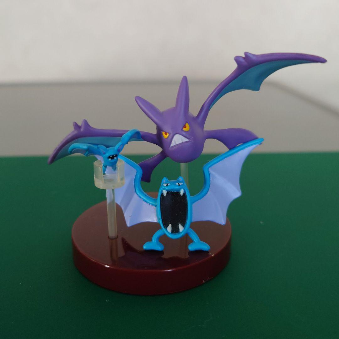 ズバット ゴルバット クロバット 立体ポケモン図鑑 フィギュア