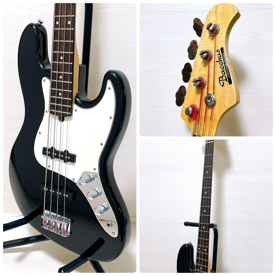 Bacchus バッカス ユニバースシリーズ ジャズベース ジャズベ ブラック