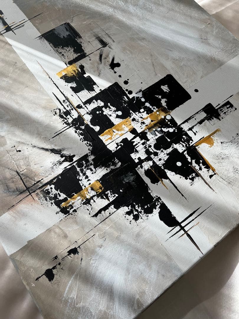 抽象画/大きい/インテリア/絵画/ニュアンス/テクスチャー/モダン/北欧