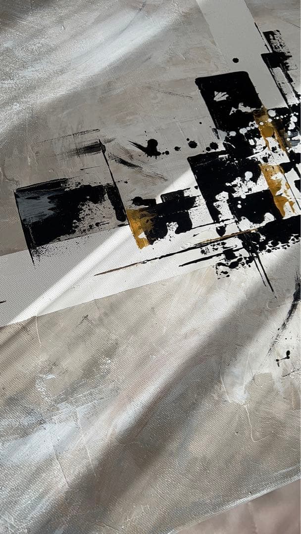 抽象画/大きい/インテリア/絵画/ニュアンス/テクスチャー/モダン/北欧