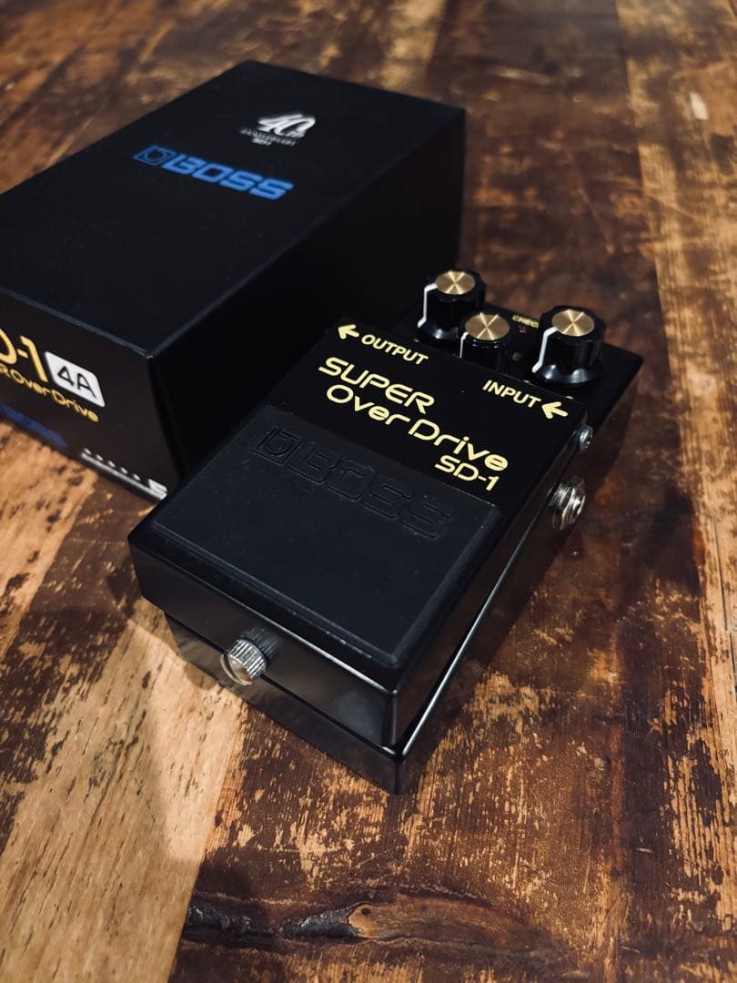 ギター BOSS SUPER OverDrive SD-1 4A Boss' SD-1-4A Super Overdrive – Vintage Guitar® magazine