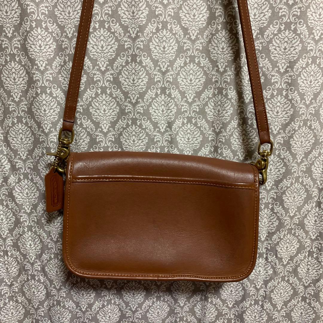 オールドコーチ　レザーショルダーバッグ