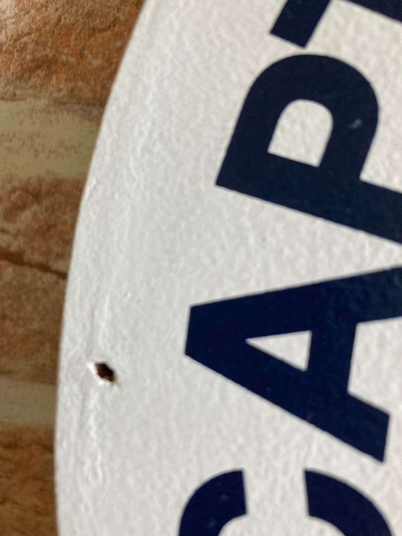 【美品】　希少　キャプテンサンタ　30周年　木製記念サイン入り　ボード　壁掛け