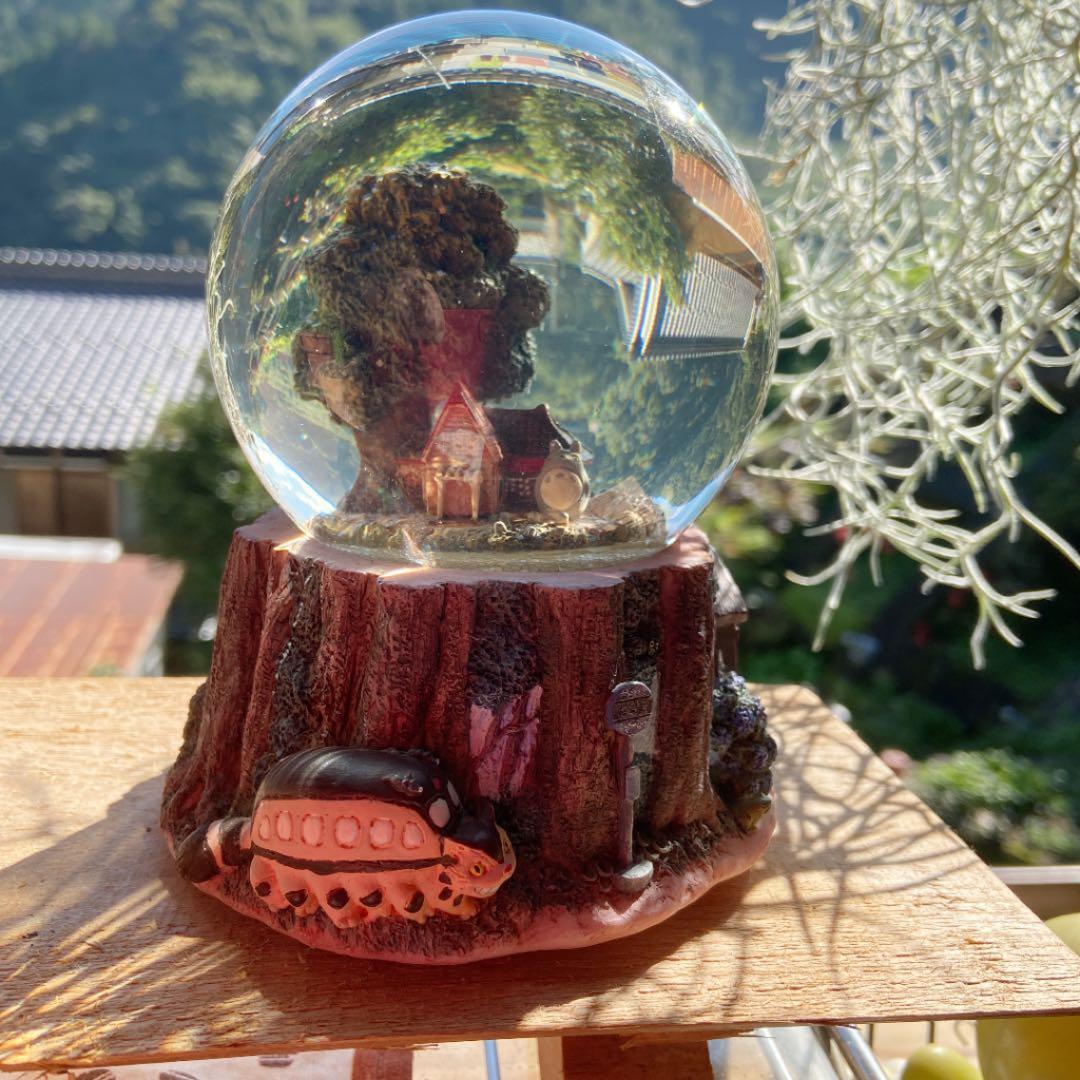 ジブリ となりのトトロ スノードーム オルゴール となりのトトロ