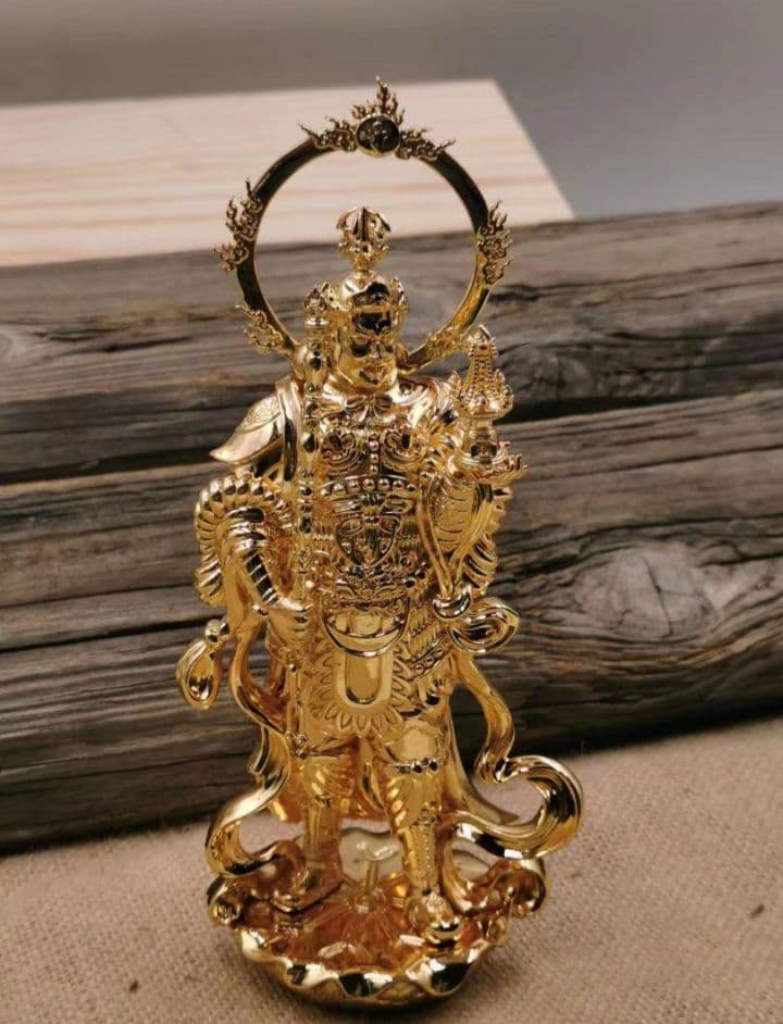 【修縁堂】美術工芸品 毘沙門天 装蔵版 密教法具 修縁堂】美術工芸品 毘沙門天 装蔵版 密教法具 修縁堂】美術