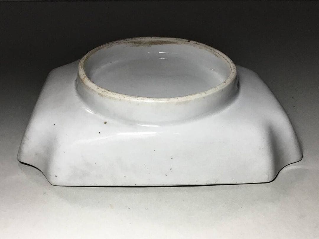 図変わり印判皿●お雛様●アンティーク 古伊万里 雛人形 立ち雛