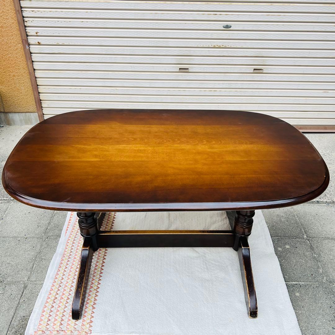 飛騨産業 HIDA キツツキマーク食卓　テーブルのみ発送