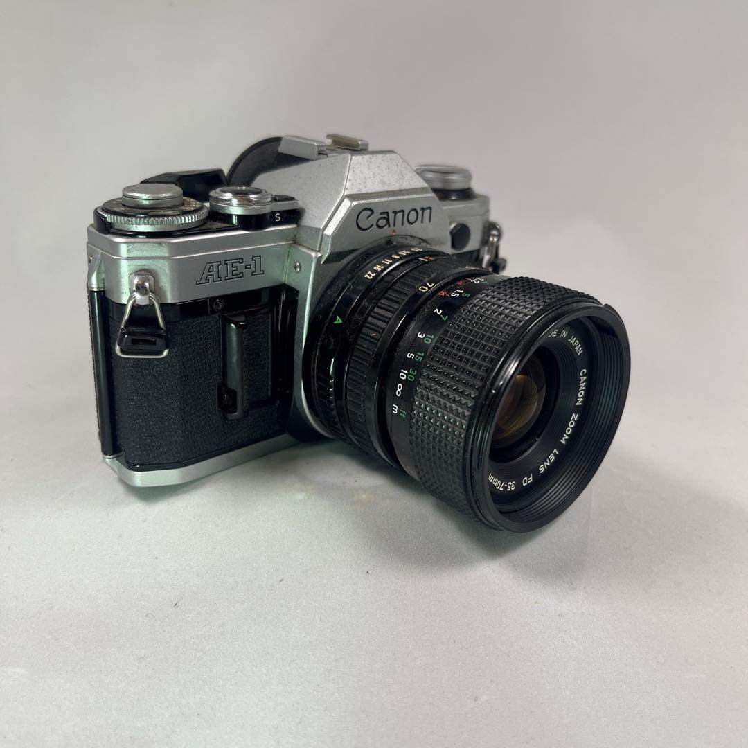 Canon AE-1 一眼レフカメラ 35-70レンズ付き Canon AE-1 フィルム