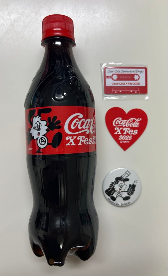 おまけ付】Coca-Cola X fes 2025 ボトル 非売品 verdy - メルカリ