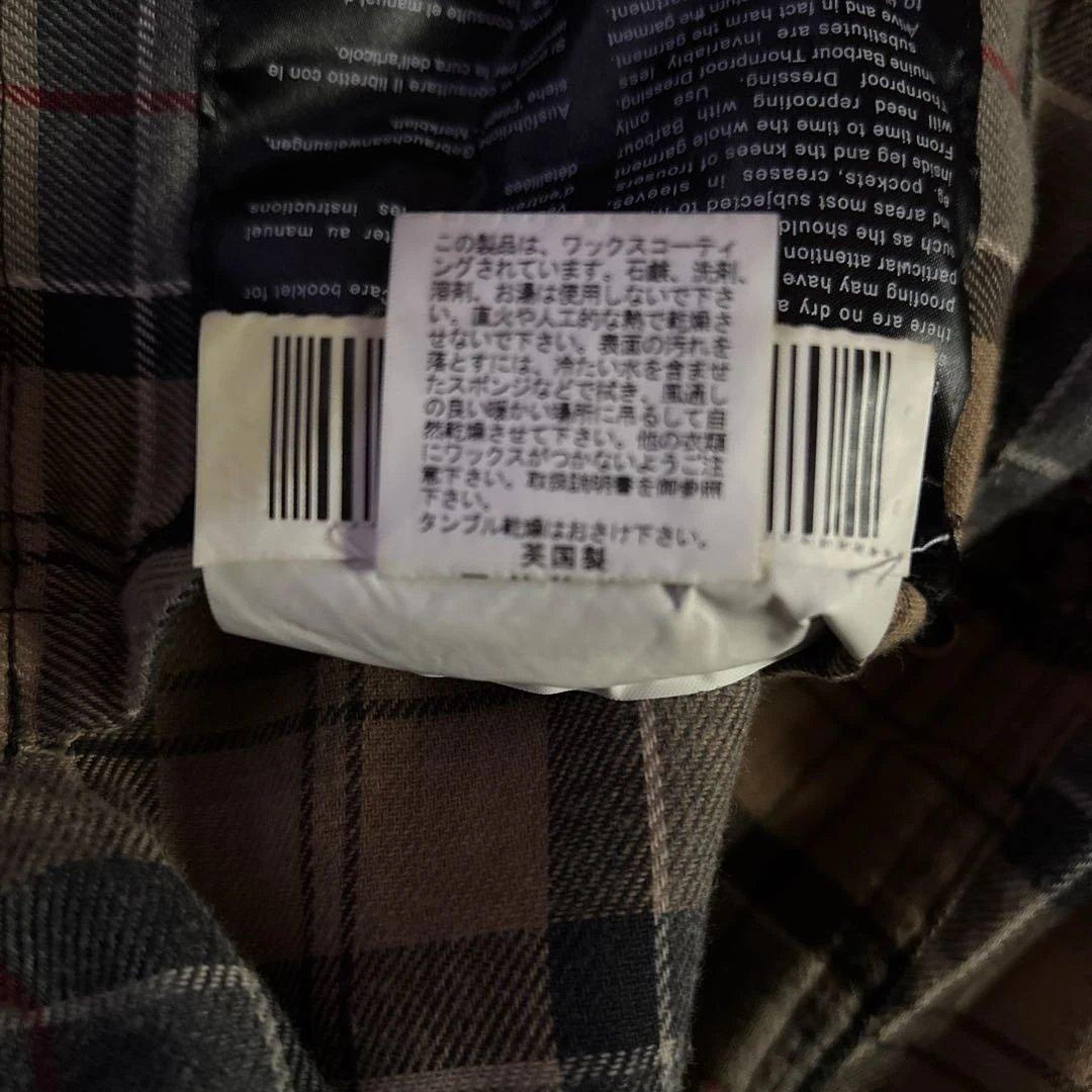 Barbour international c34 3ワラント英国製バブアー