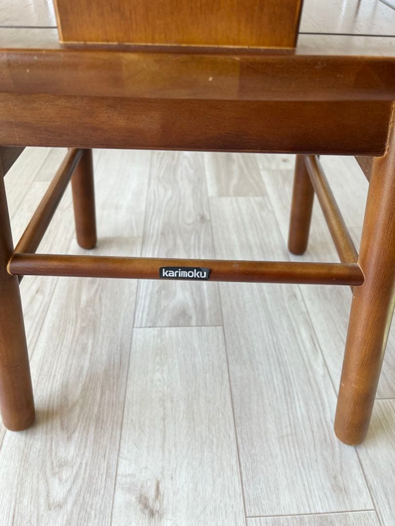 カリモク　ダイニングテーブル　椅子4脚　セット