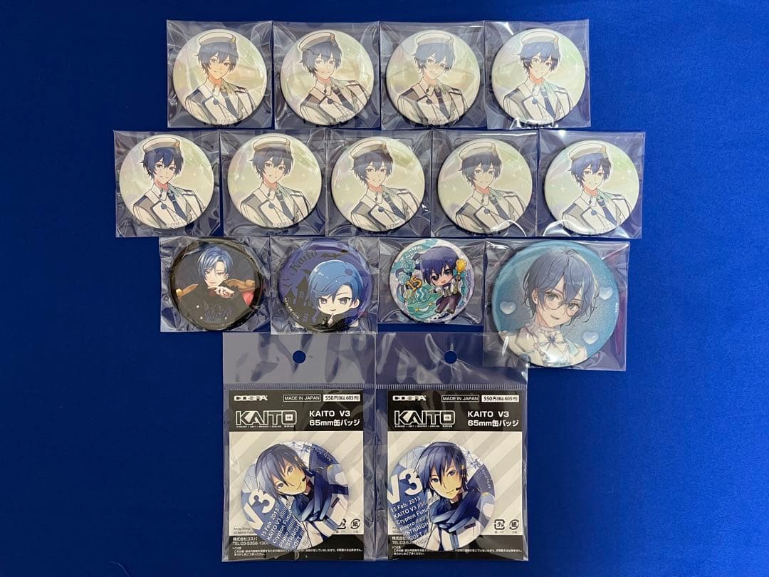 VOCALOID KAITO 缶バッジ まとめ売り - メルカリ