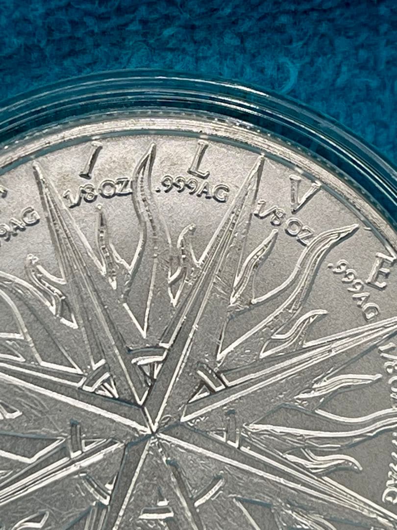 新品未使用 「Pirates Pieces of Eight」純銀1oz 米国