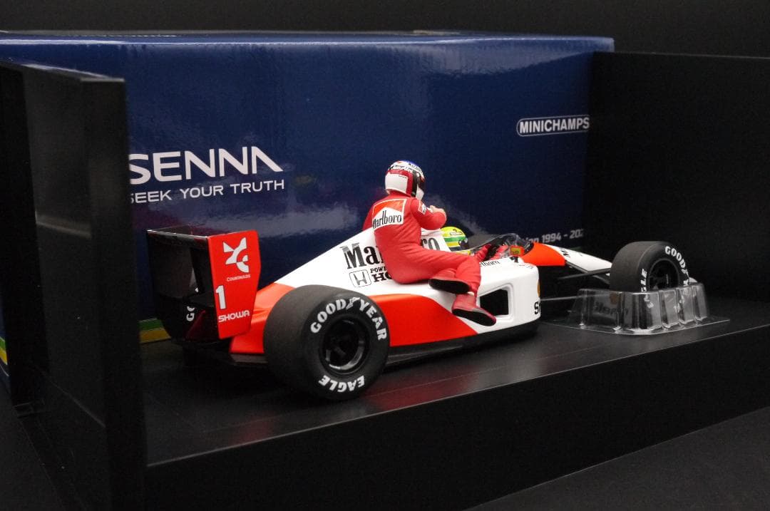 わふこう1/18 マクラーレン MP4/6 A.セナ J.アレジ Taxi