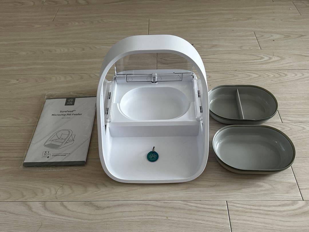 SureFeed シュアーフィーダー マイクロチップ 自動給餌器 箱・付属品