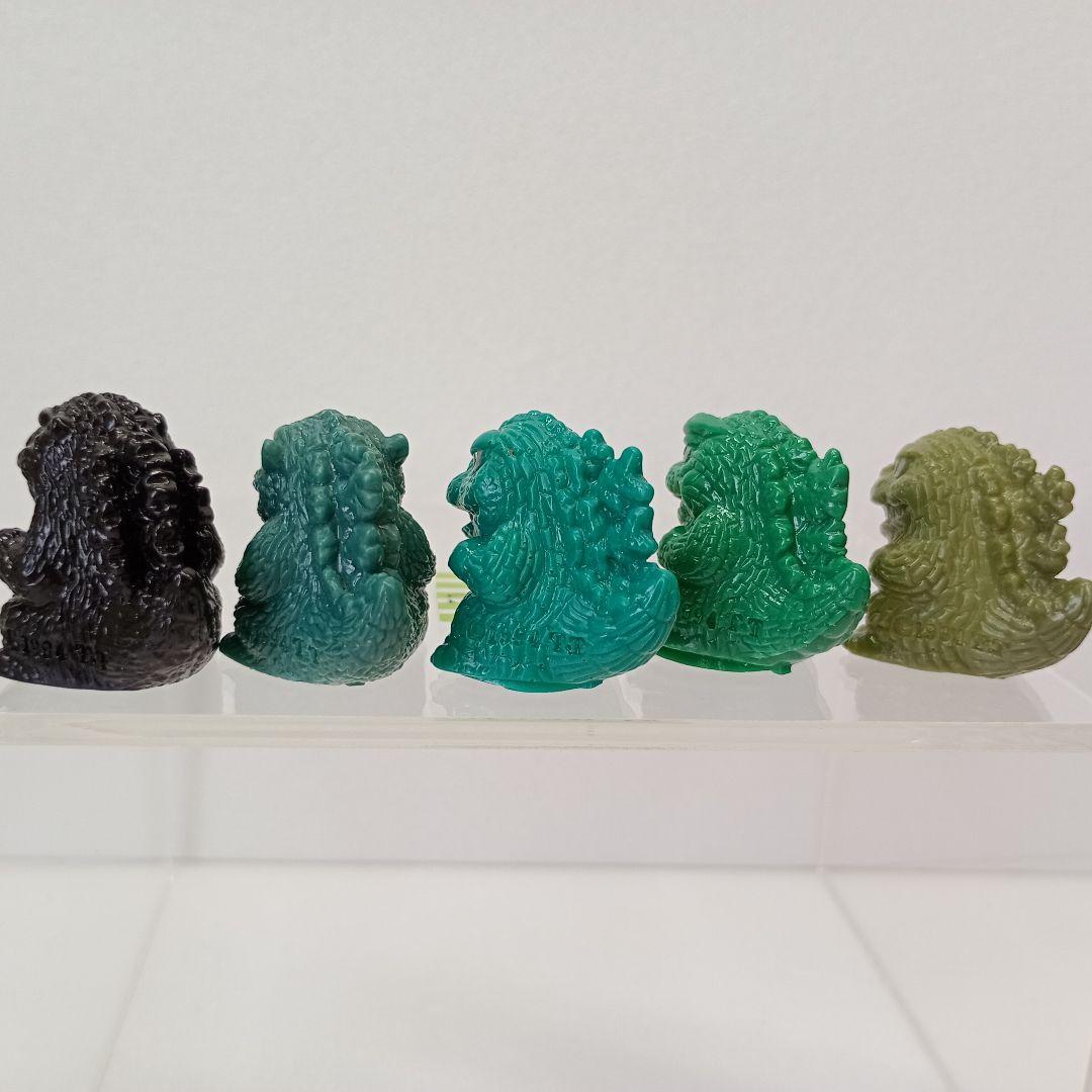 激レア 被りなし 当時物 ゴジラ ミニ指人形 32体セット ゴジラ倶楽部 希少