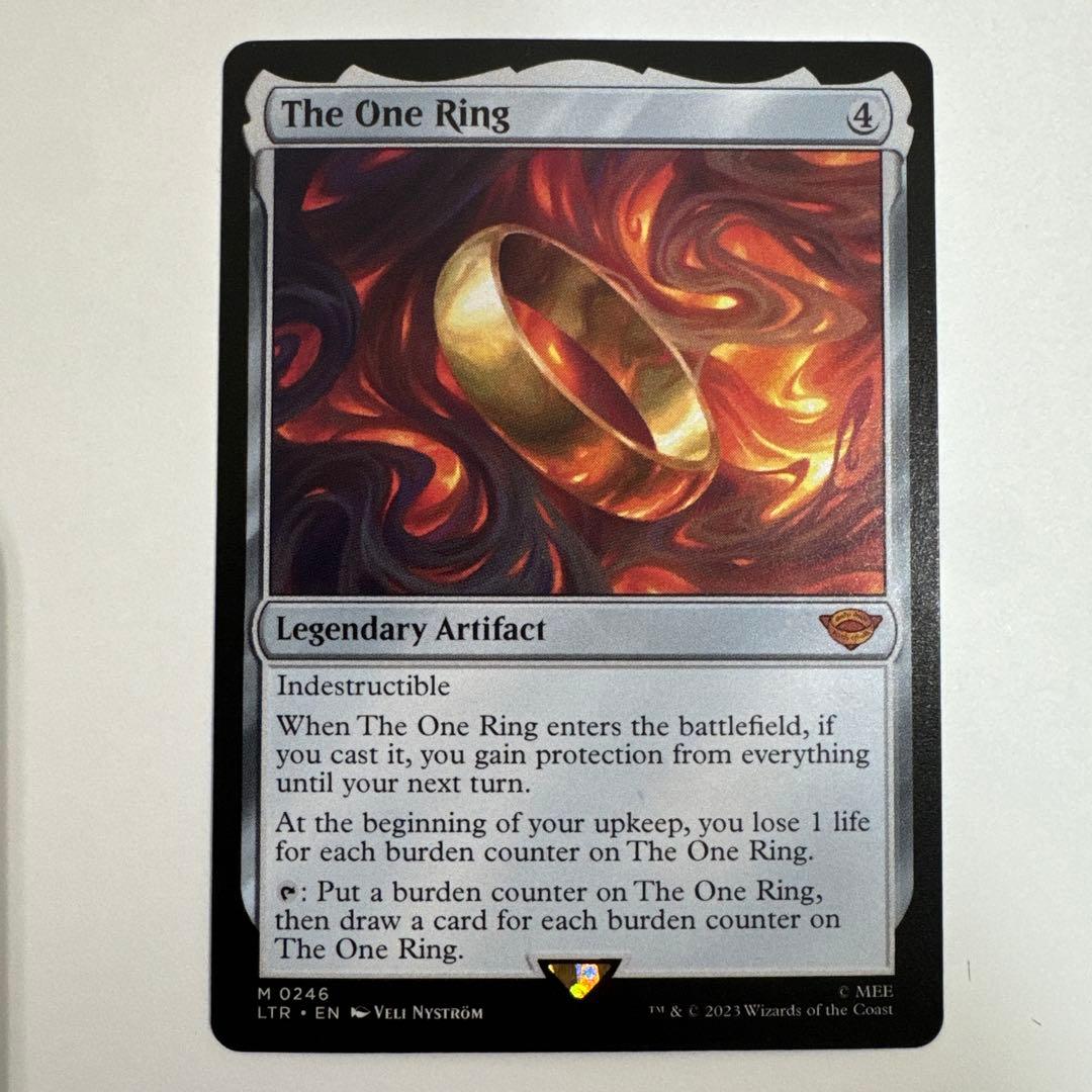 一つの指輪 The One Ring MTG 英語 - メルカリ
