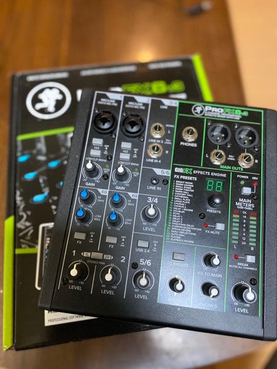 PROFX6v3 オーディオインターフェース Mackie PROFX6v3 ミキサー