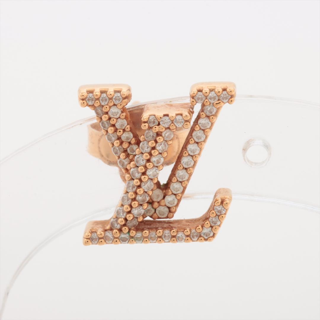 箱付き【正規品】 ルイ ヴィトン ピアス アイコニック ストラス 金