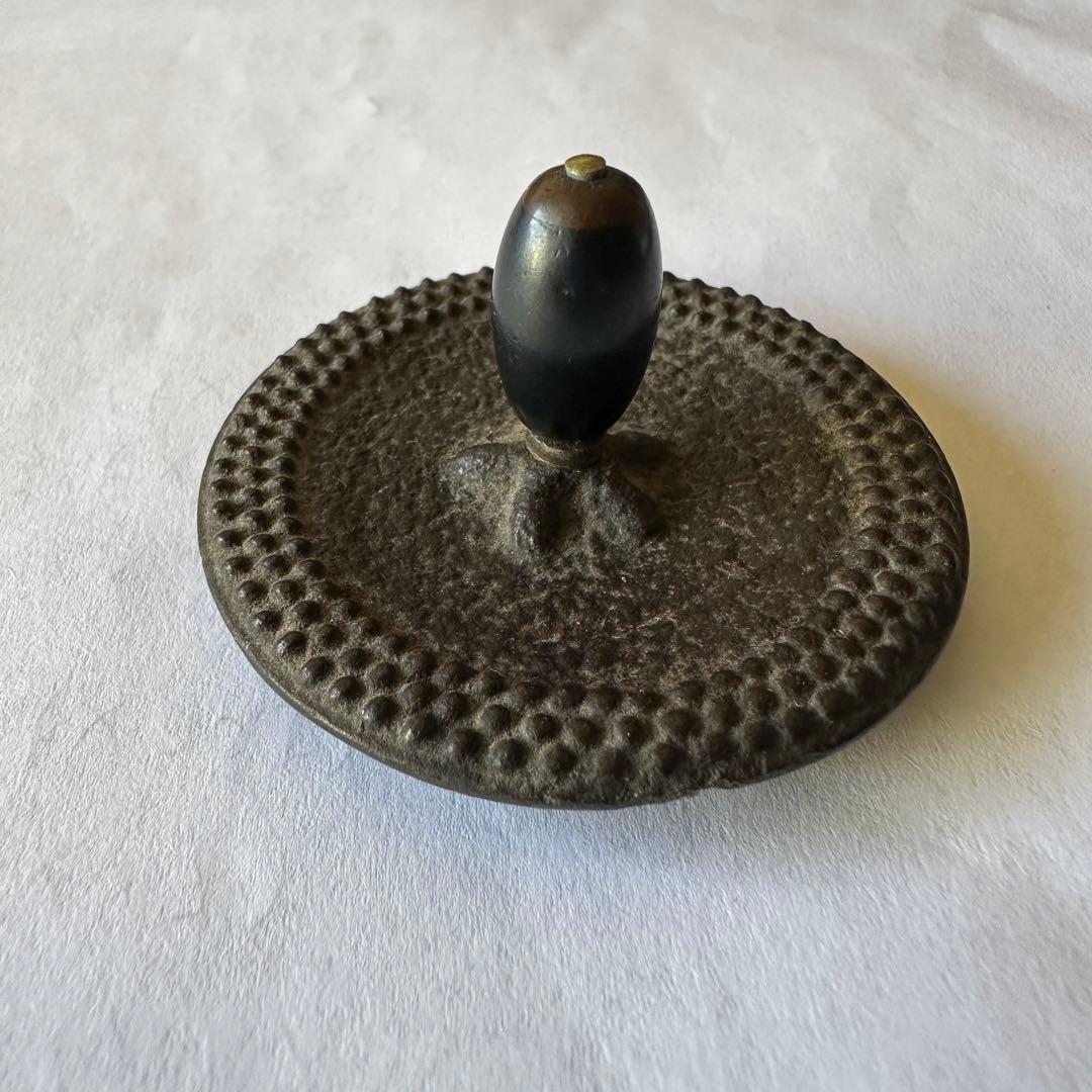 鉄瓶の蓋は小さいサイズ5cm 銅を摘むの通販はau PAY マーケット - 輸入