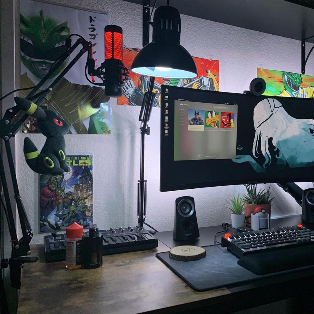 【セット】HyperX QUADCAST S USBマイク & マイクアーム