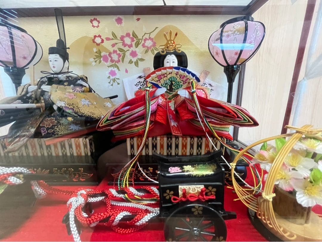 【価格応相談】　極美品　雛人形セット　オルゴール付