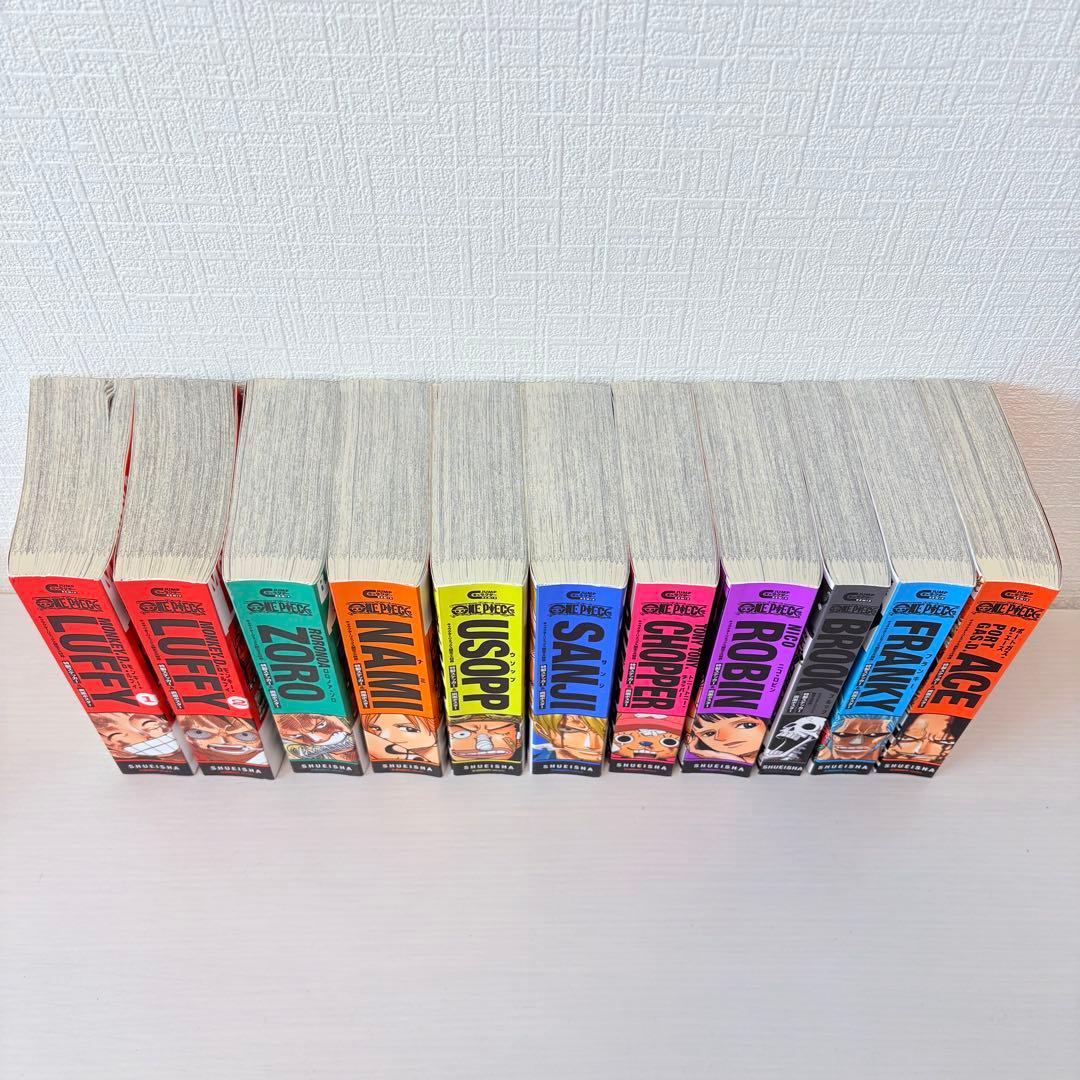 【全巻初版】シール、ポスター完備！全巻セット★ワンピース　キャラクターリミックス
