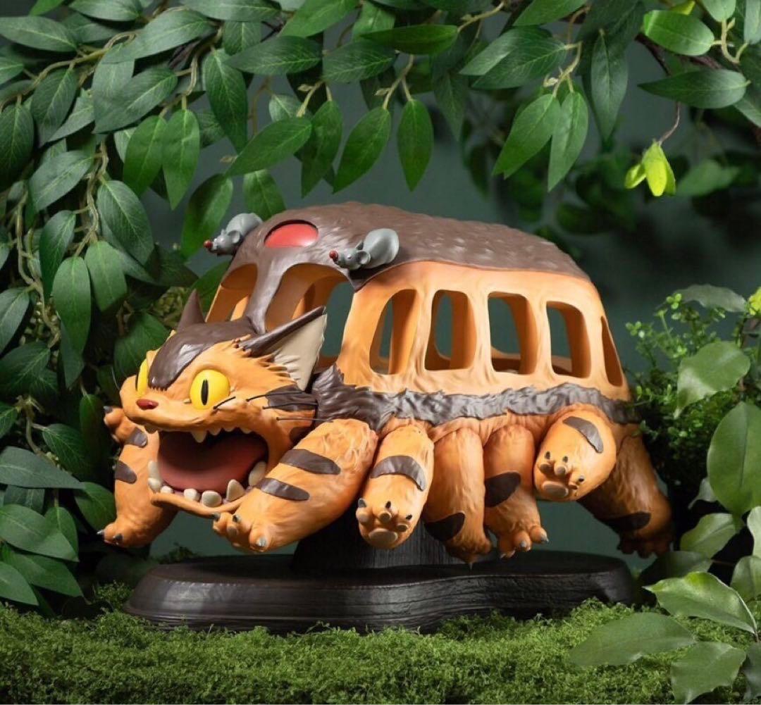 となりのトトロ ネコバス み〜つけた！ スタチュー　ジブリ　フィギュア　ジオラマ