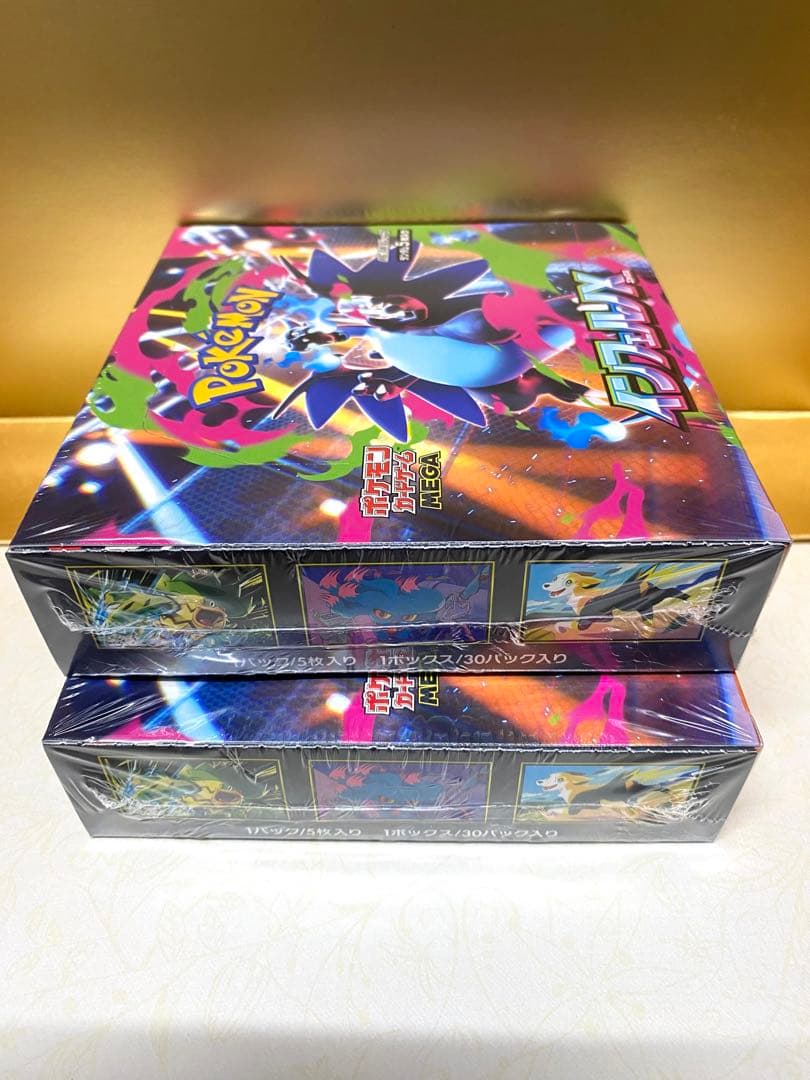 ポケモンカードゲーム　インフェルノXbox未開封シュリンク付き　2BOX