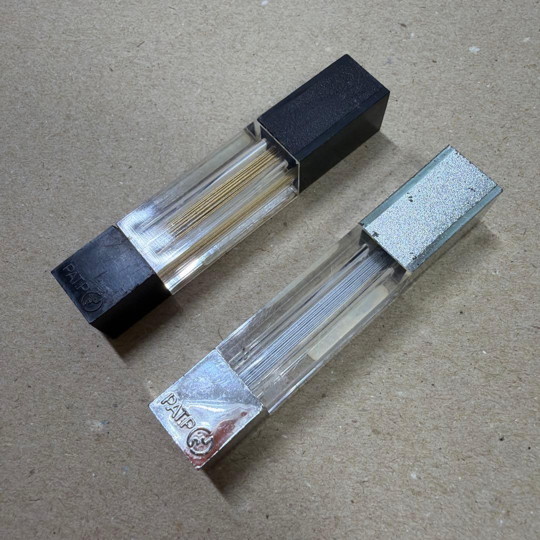 新品 廃盤 COLLEN コーリン ゴールド芯 シルバー芯 2点セット シャー芯