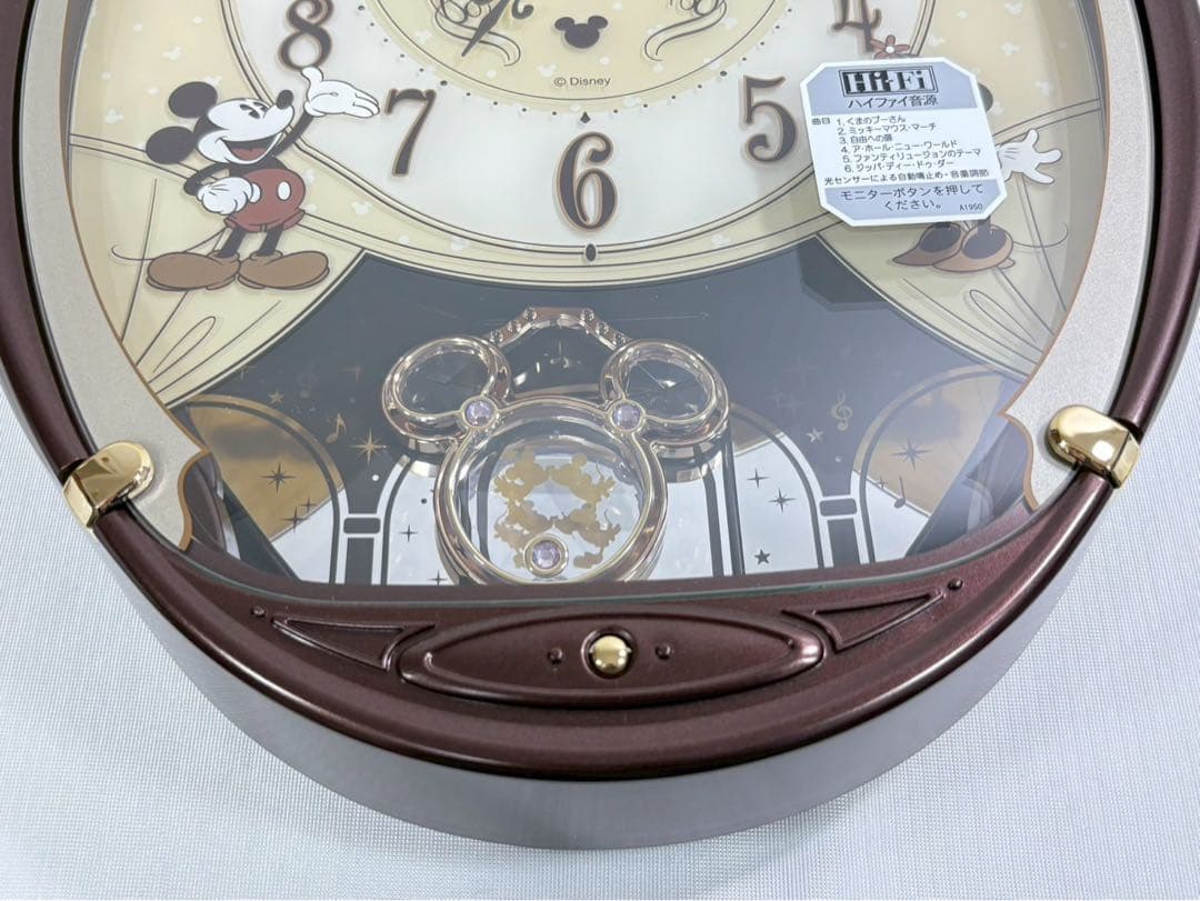 セイコー 掛け時計 FW579B ディズニータイム 電波 ミッキー＆ミニー
