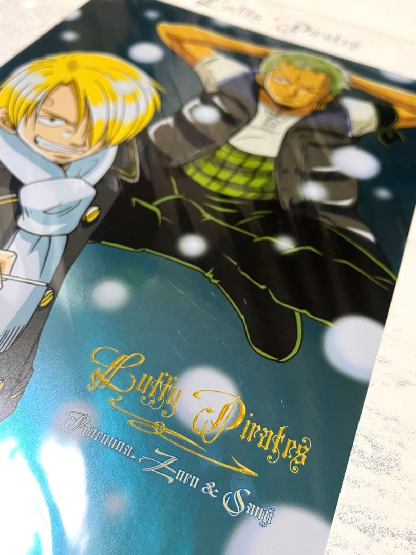 ONEPIECE初期メタルポートレート ゾロ&サンジ