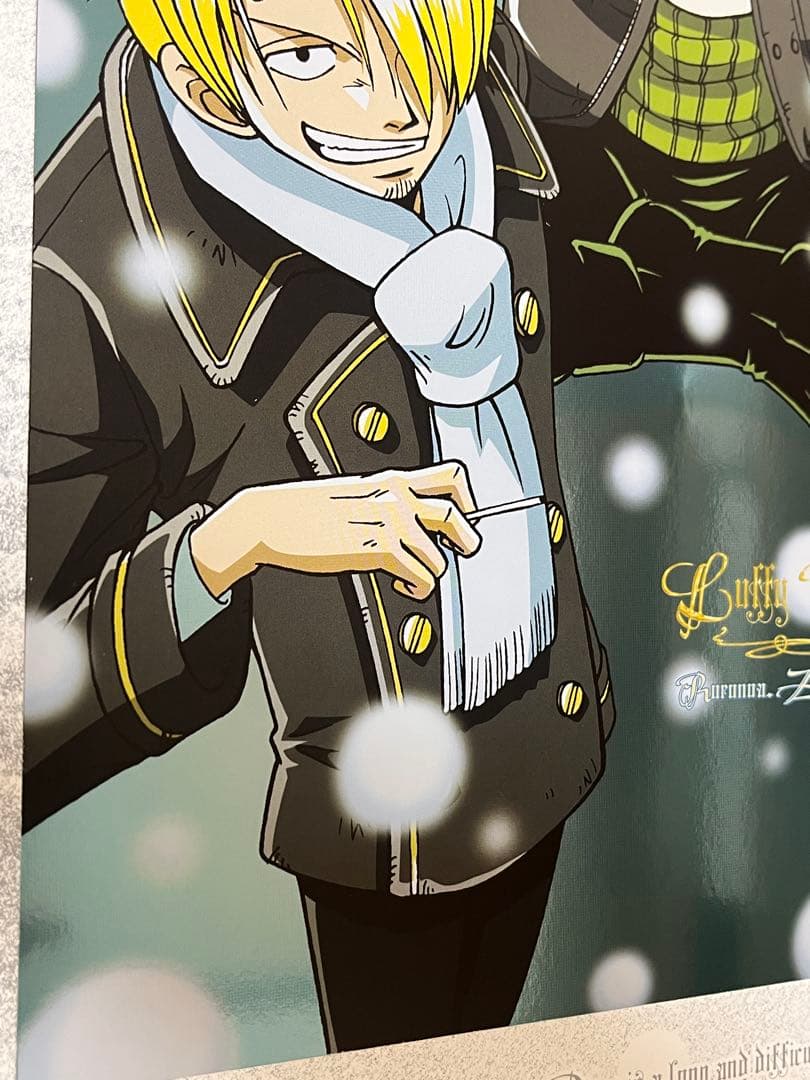 ONEPIECE初期メタルポートレート ゾロ&サンジ