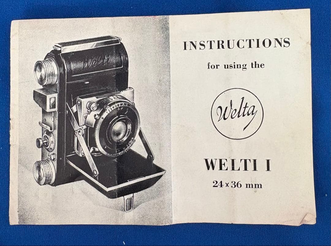 良品 Welta Welti I フィルムカメラ 24×36 mm