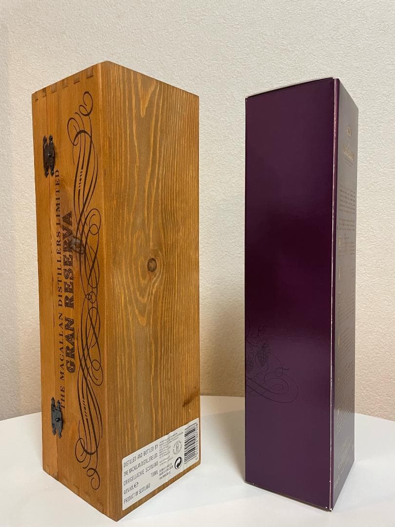 極美品】ザ・マッカラン グランレゼルバ18年 40% & 12年 45.6% - メルカリ