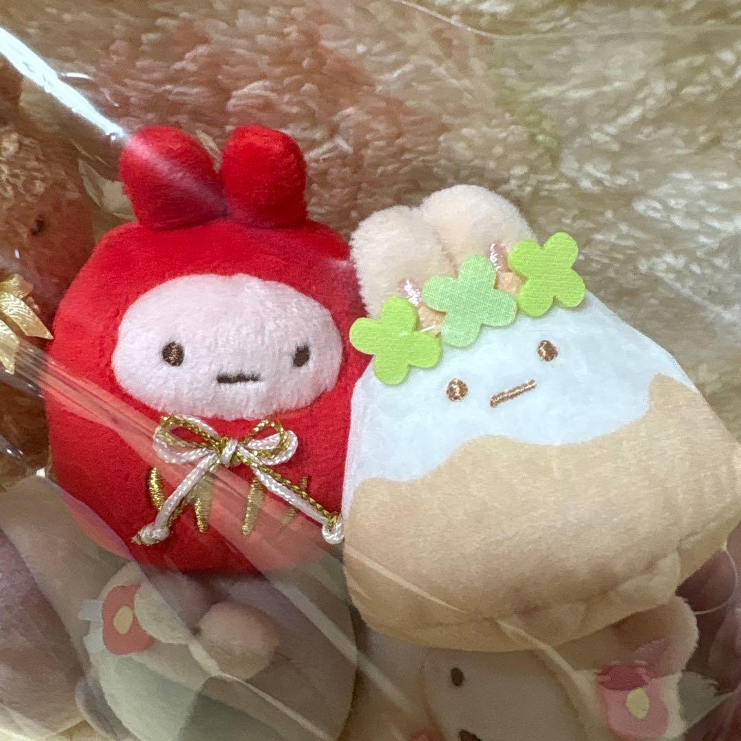 すみっコぐらし 干支 卯 正月 2023年 うさぎ やま てのりぬいぐるみ