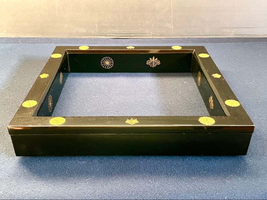 美品 未使用】「母」 高台寺蒔絵 炉縁 静峰 志芸男 共