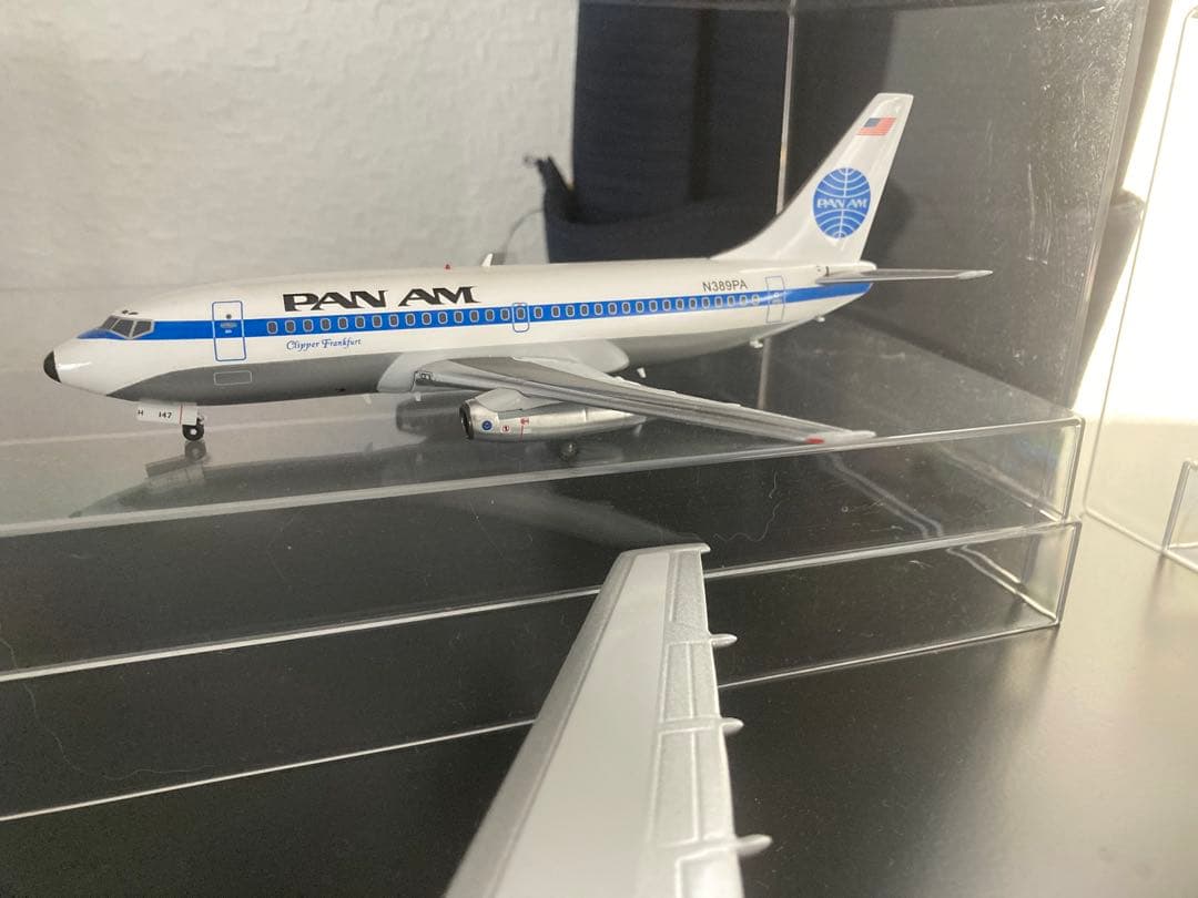 f*0様 限定SALE‼️1/200 PAN AM ボーイング737-200 - メルカリ