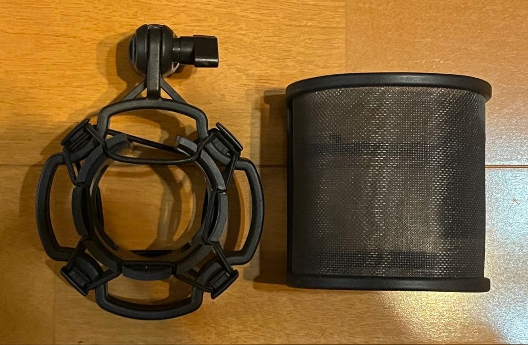 オーディオテクニカ AT2020 ショットマウント ポップガード マイクスタンド