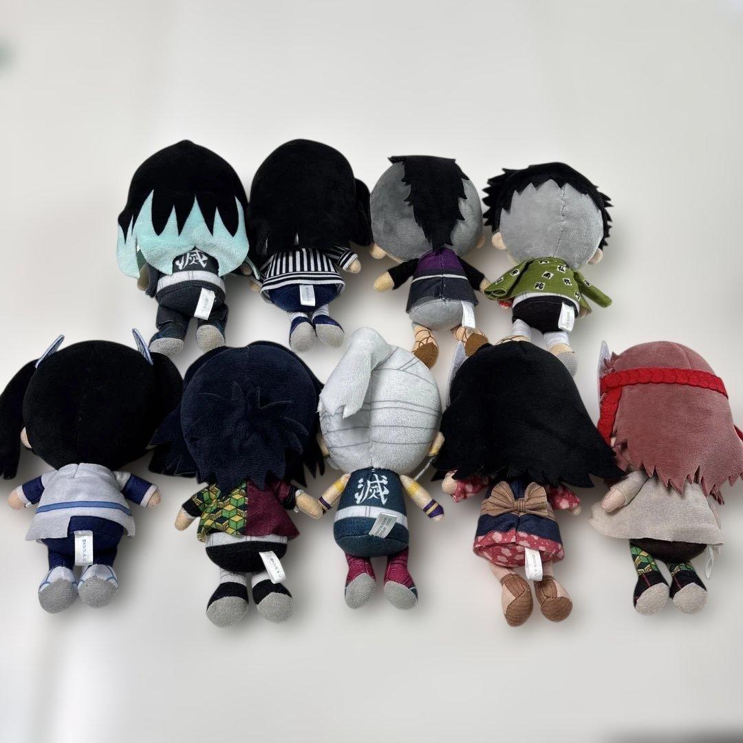 鬼滅の刃 Chibiぬいぐるみ 9体まとめ売り