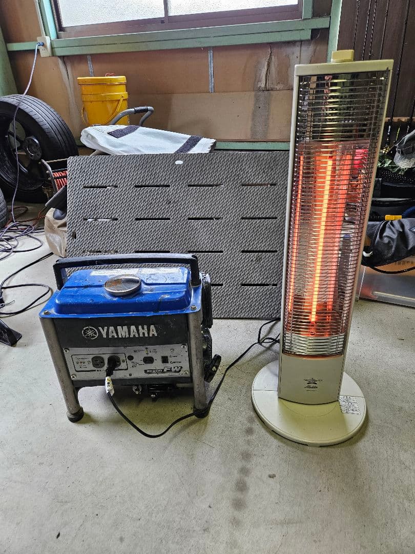 YAMAHA EF900 FW ガソリン発電機 作動確認済 YAMAHA EF900 FW ガソリン