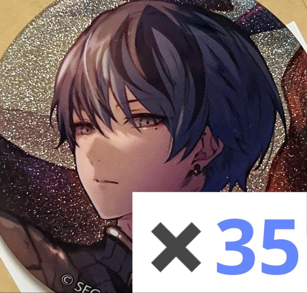 プロセカ グリッター缶バッジ 28C 青柳冬弥 - メルカリ