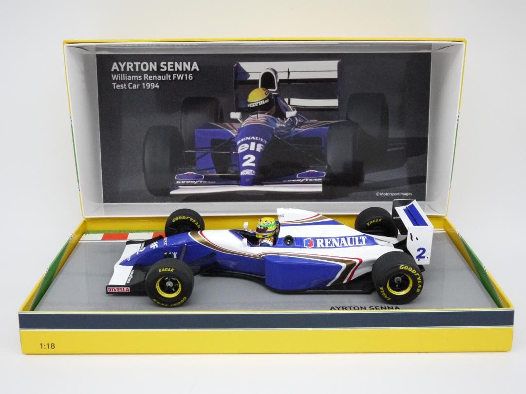 RS0064 1/18 ウィリアムズ FW16 ポールリカール A.セナ