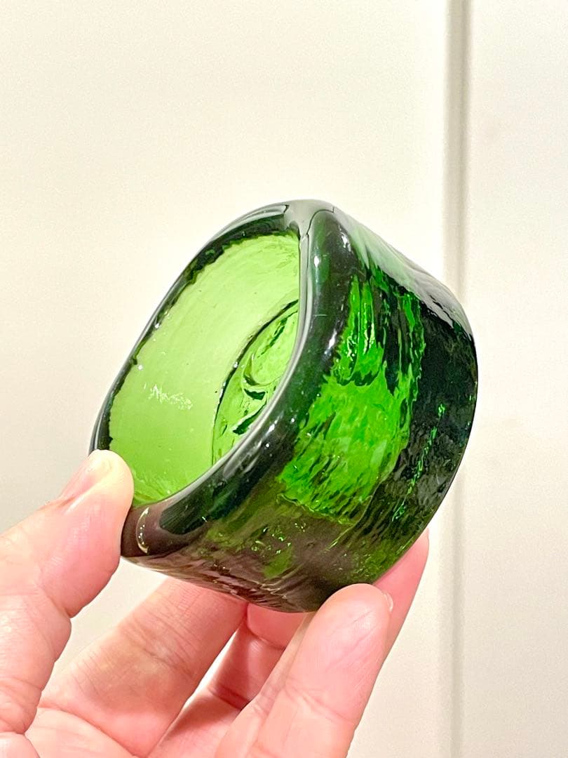 希少】 Erik Hoglund 牛 灰皿 グリーン ボダ Boda 北欧