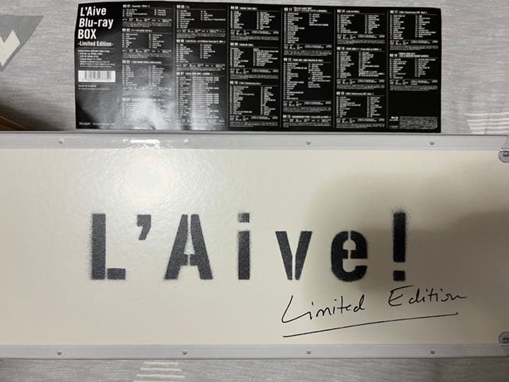 ラルクアンシエル　Ｌ’ＡｉｖｅＢｌｕ−ｒａｙＢＯＸＬｉｍｉｔｅｄＥｄｉｔｉｏｎ