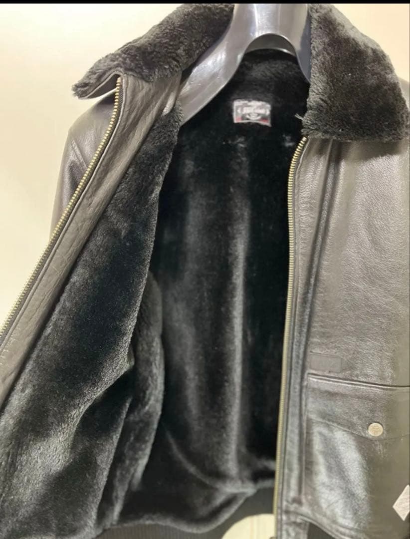 CRIMIE レザージャケット G-1 ヘビーウェイト XL