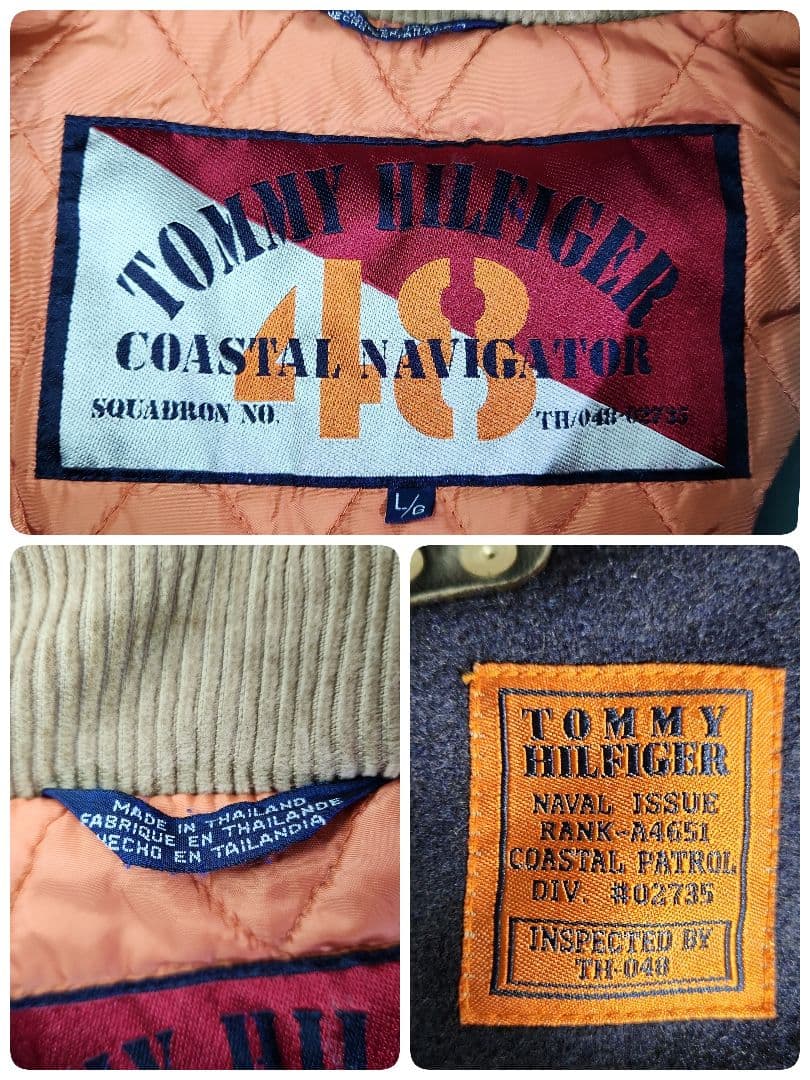   ファイヤーマン中綿キルティング・ウールコート039