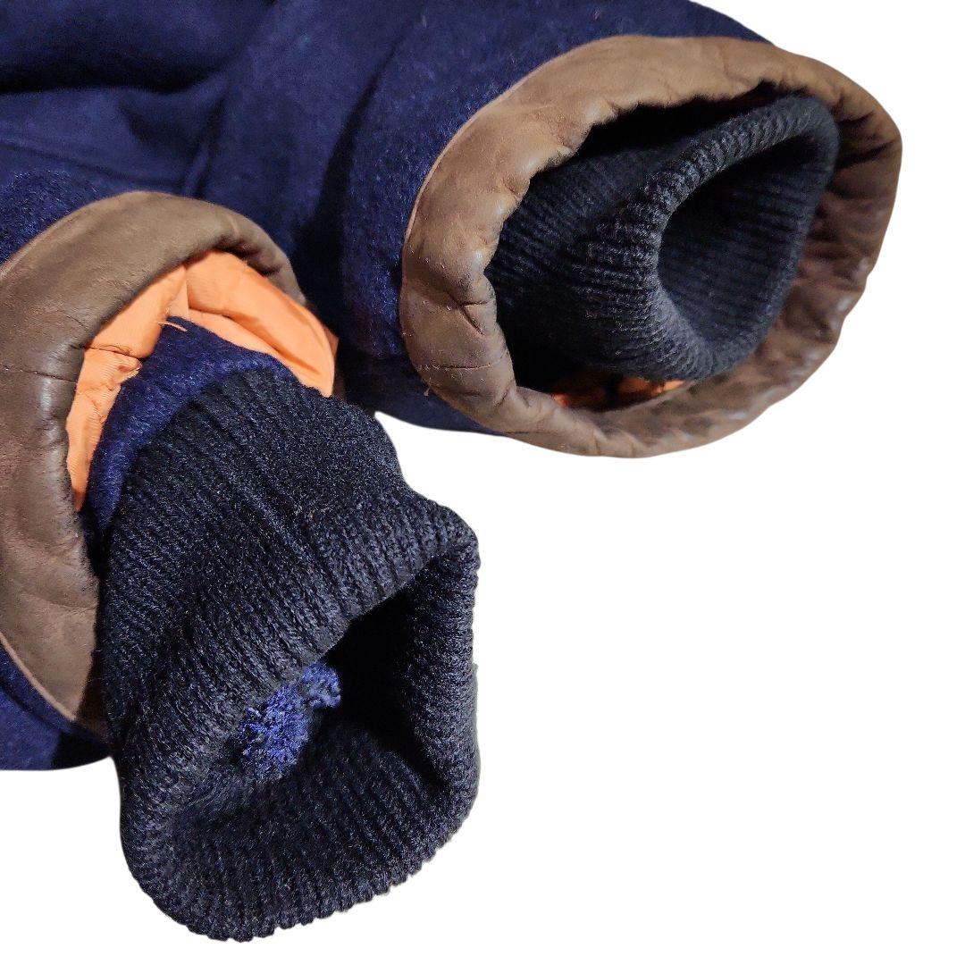   ファイヤーマン中綿キルティング・ウールコート039