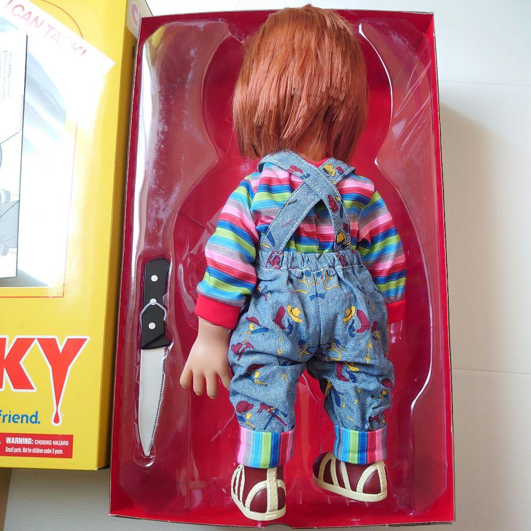 ①ナイフ付　チャッキー フィギュア 　トーキング　チャイルドプレイ　ホラードール